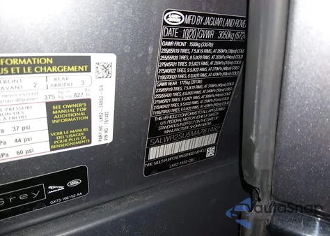 2021 Land Rover Range Rover Sport Hse Silver Edition Mhev из США, поврежденный, VIN SALWR2SU5MA761482